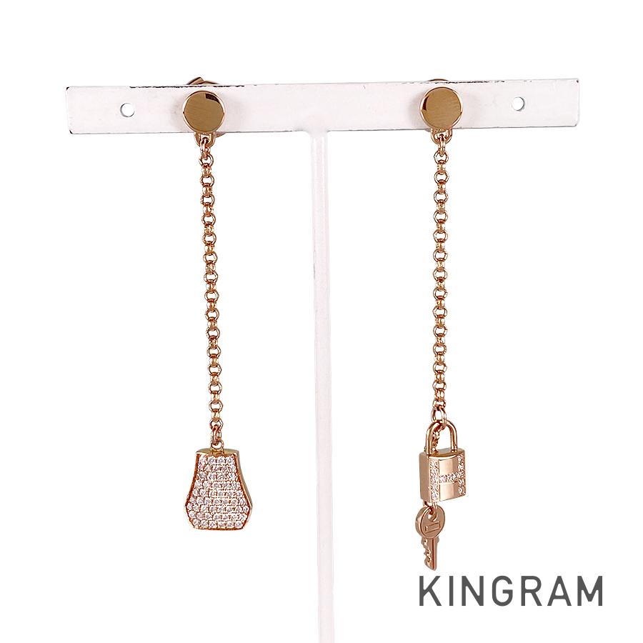 HERMES Kelly Clochette Earring