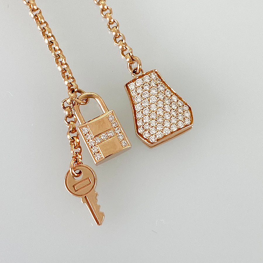 HERMES Kelly Clochette Earring
