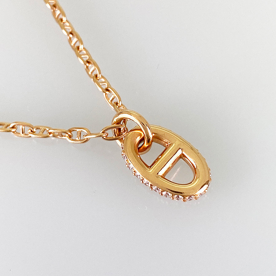 HERMES Chaine d'Ancre Farandole PM Necklace