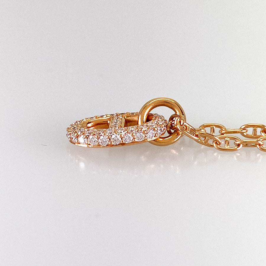 HERMES Chaine d'Ancre Farandole PM Necklace