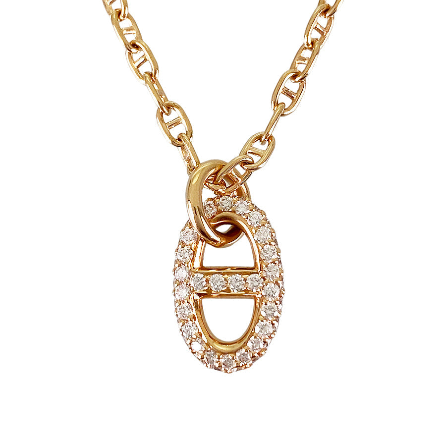 HERMES Chaine d'Ancre Farandole PM Necklace