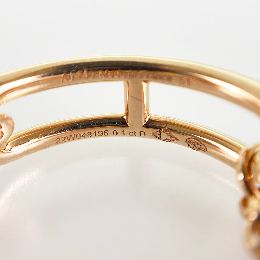 HERMES Chaine d'Ancre chaos Ring