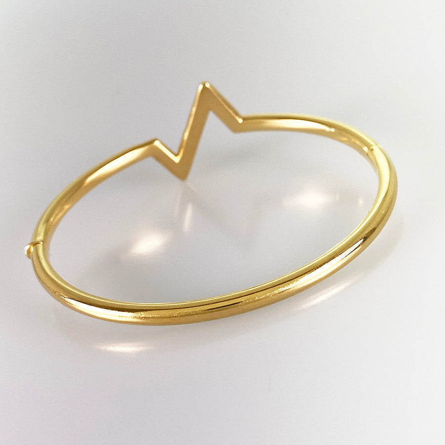 LOUIS VUITTON LV Vuitton Upside Down D53679 Bangle