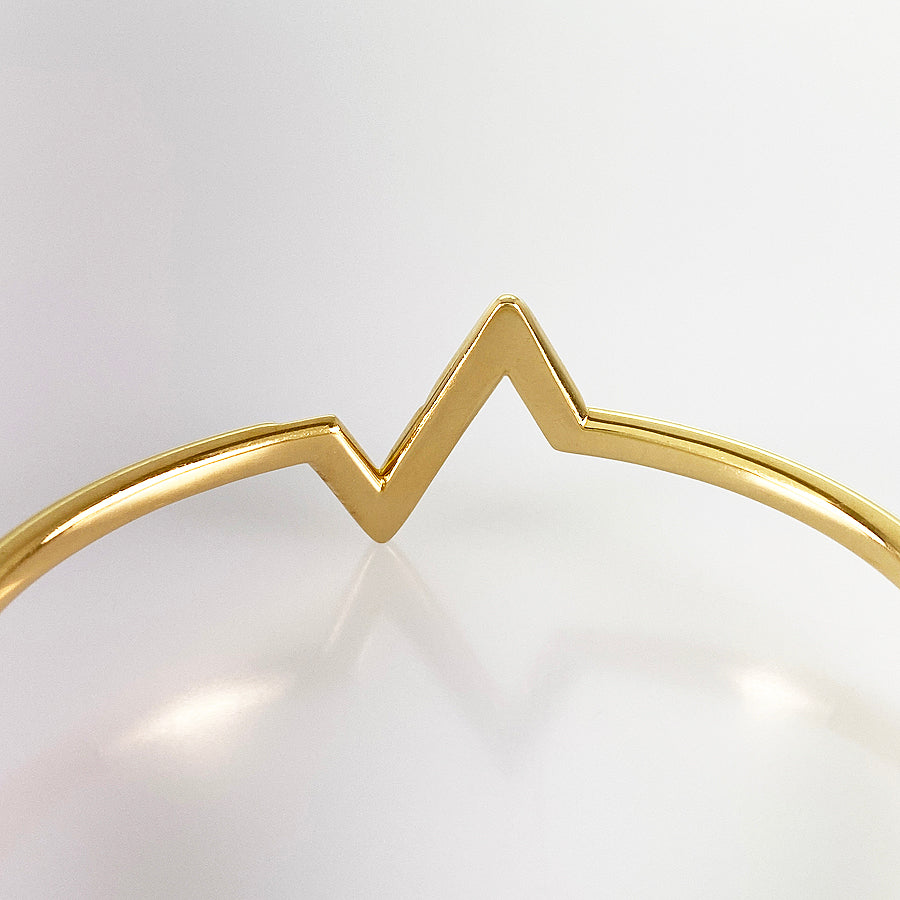 LOUIS VUITTON LV Vuitton Upside Down D53679 Bangle