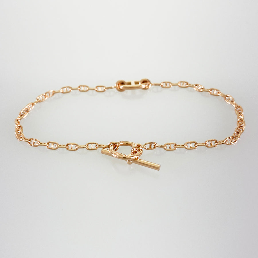 HERMES Chaine d'Ancre Farandole Bracelet