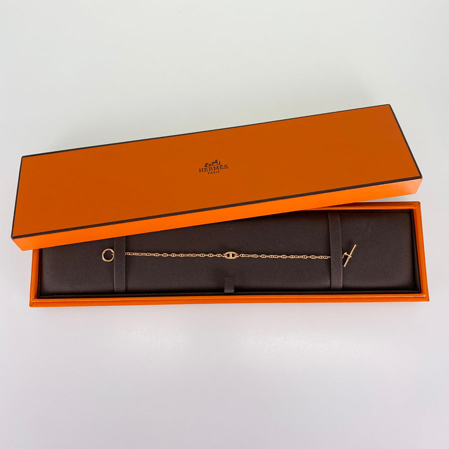 HERMES Chaine d'Ancre Farandole Bracelet