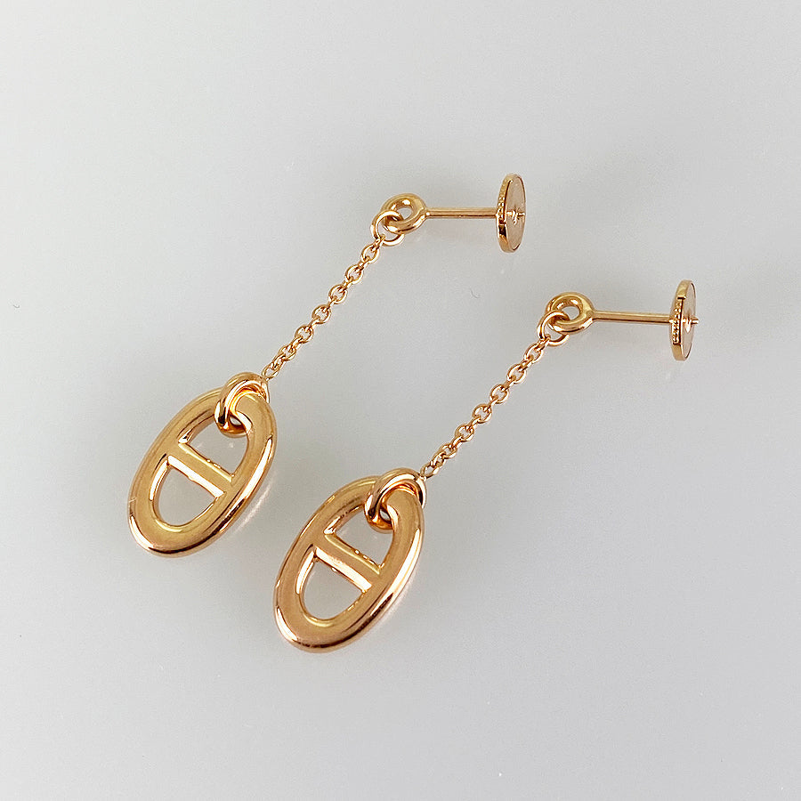 HERMES Chaine d'Ancre Farandole Earring