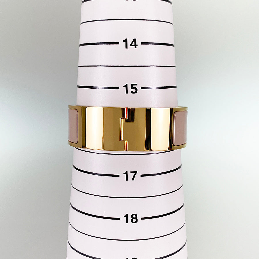 HERMES Click Clack GM Bangle