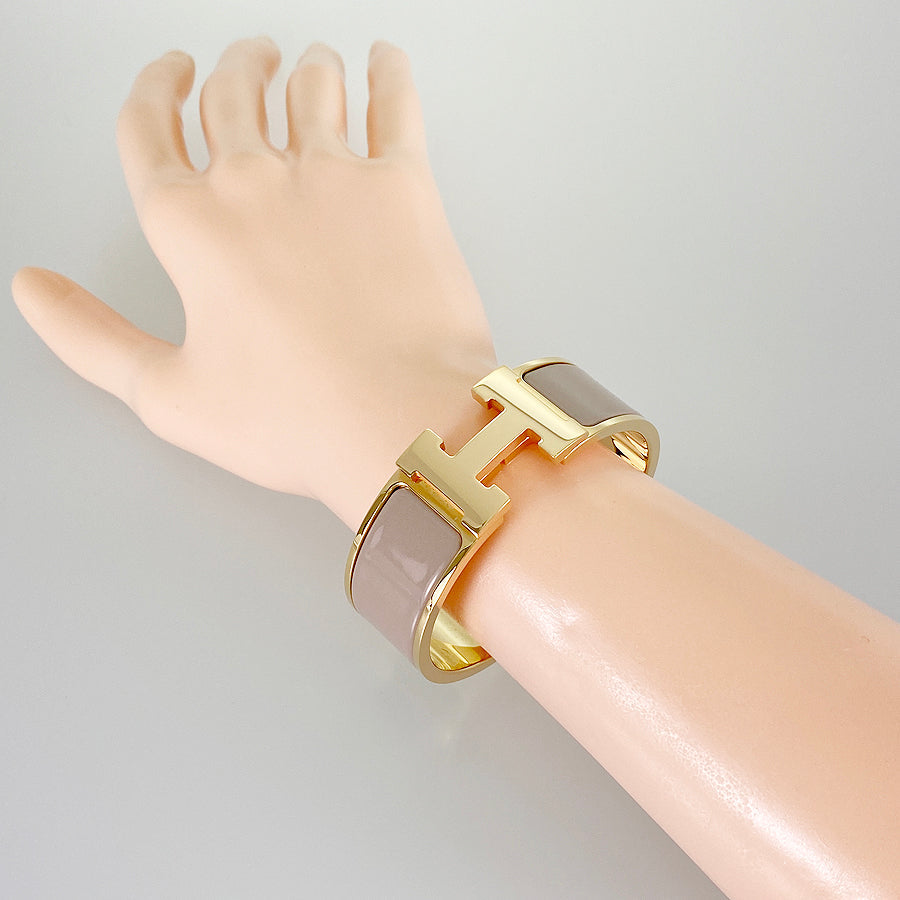HERMES Click Clack GM Bangle