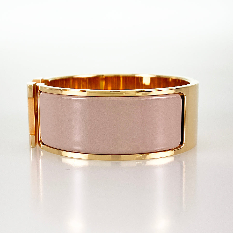HERMES Click Clack GM Bangle