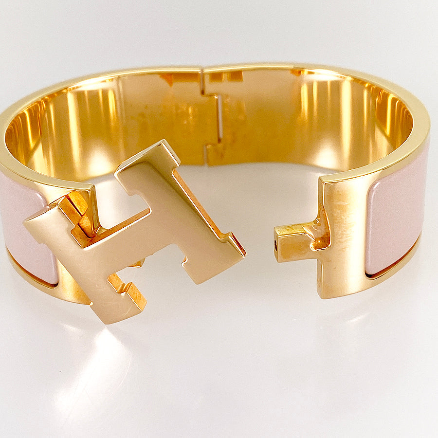 HERMES Click Clack GM Bangle