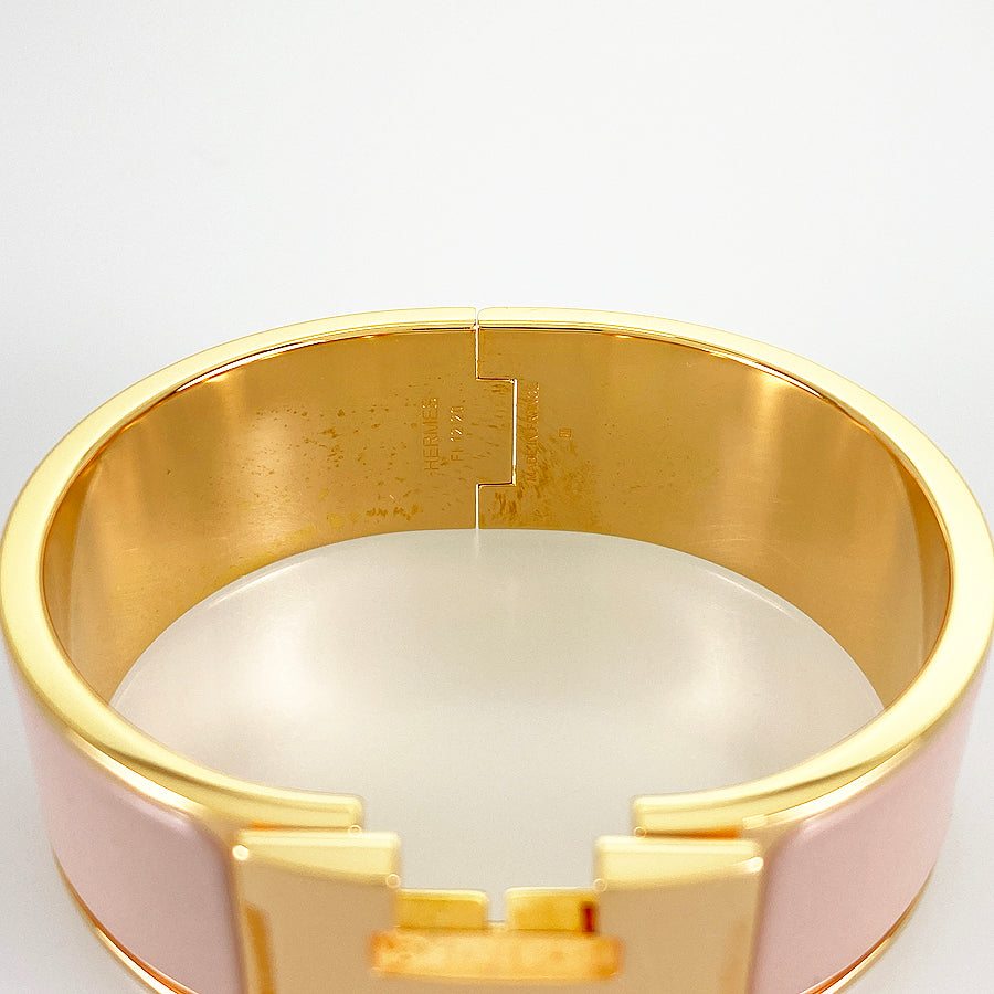 HERMES Click Clack GM Bangle