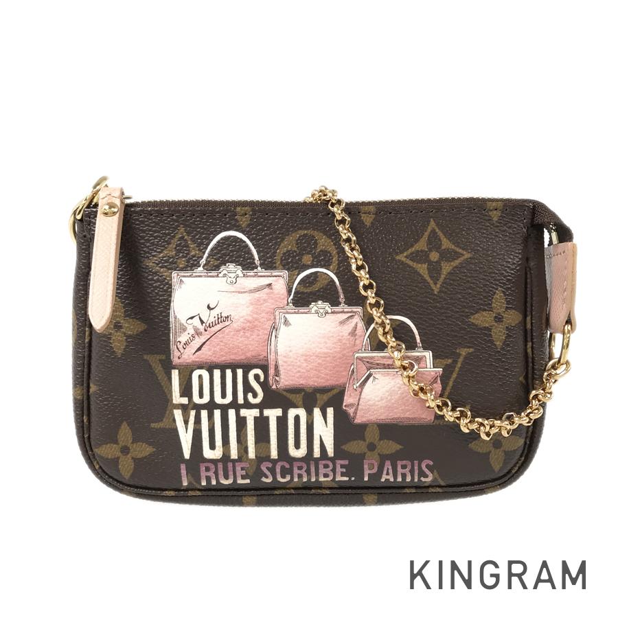 LOUIS VUITTON Monogram Mini Pochette Accessoires trunk Pouch