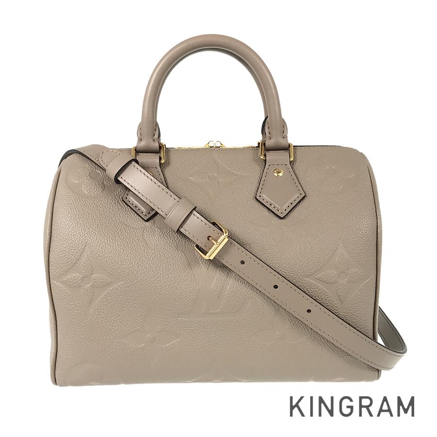 LOUIS VUITTON Monogram Empreinte Speedy 25 Bandriere M59273 Hand bag