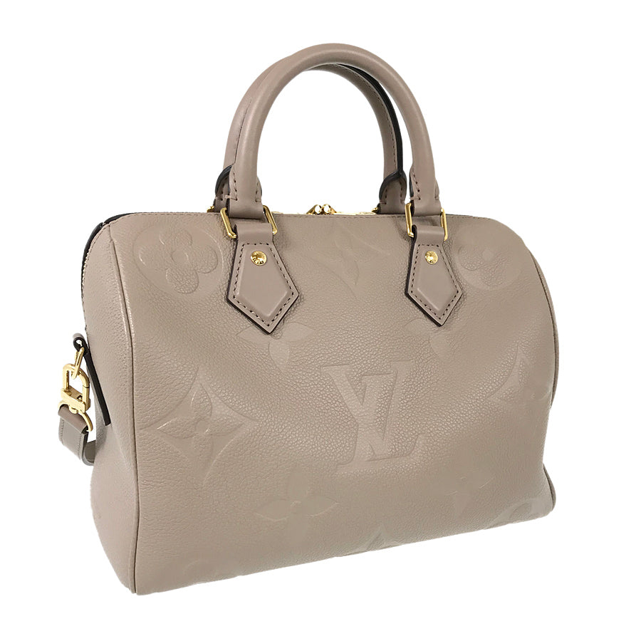 LOUIS VUITTON Monogram Empreinte Speedy 25 Bandriere M59273 Hand bag