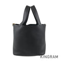 HERMES Picotin Lock MM Y engraved gold hardware made in 2020 Handbag