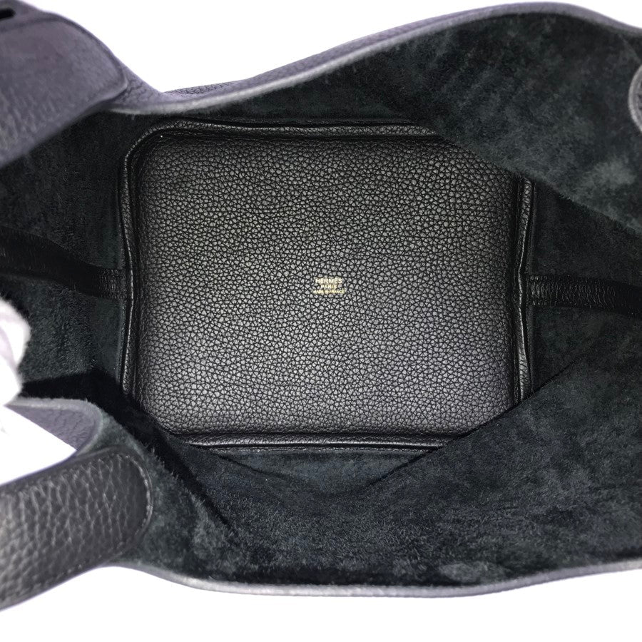 HERMES Picotin Lock MM Y engraved gold hardware made in 2020 Handbag
