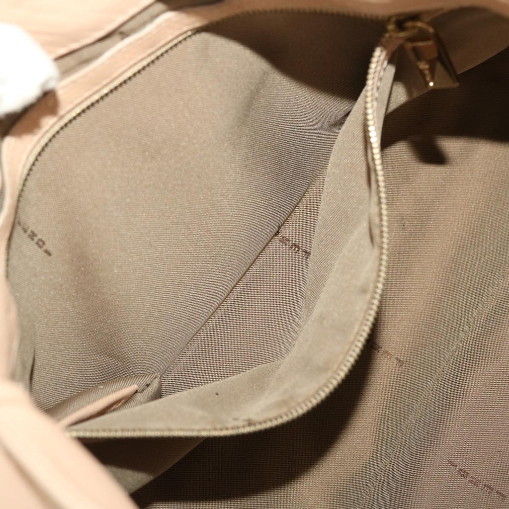FENDI Buckle Tote Bag Leather Pink  tb663