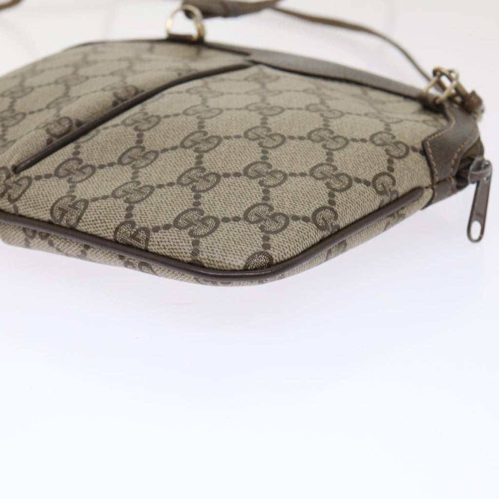 GUCCI GG Canvas Web Sherry Line Shoulder Bag Beige Red 904 02 047  tb688