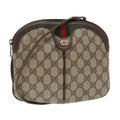 GUCCI GG Canvas Web Sherry Line Shoulder Bag Beige Red 904 02 047  tb688