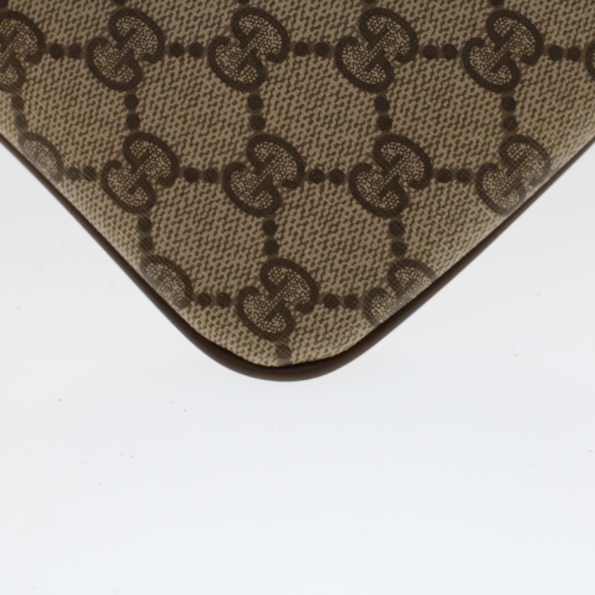 GUCCI GG Canvas Web Sherry Line Shoulder Bag Beige Red Green  tb748