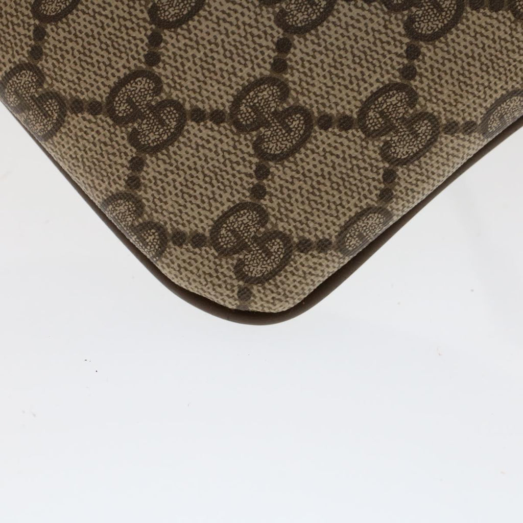 GUCCI GG Canvas Web Sherry Line Shoulder Bag Beige Red Green  tb748