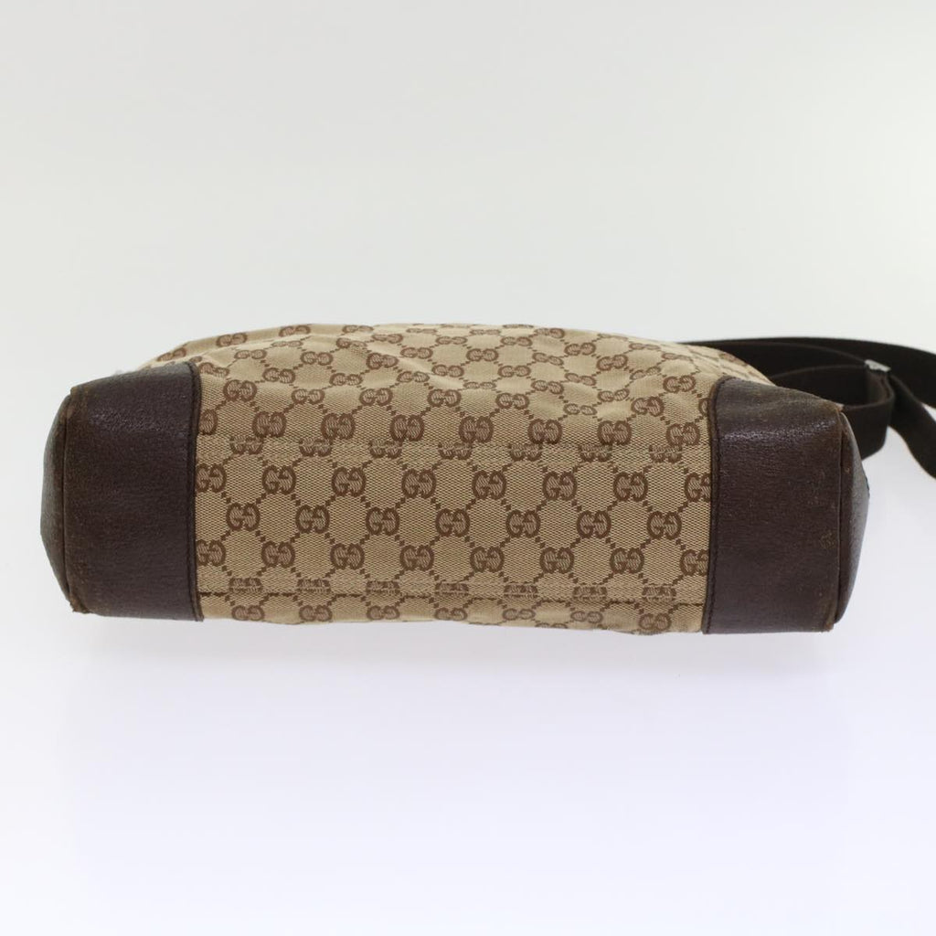 GUCCI GG Canvas Pouch Shoulder Bag 2Set Beige  tb790