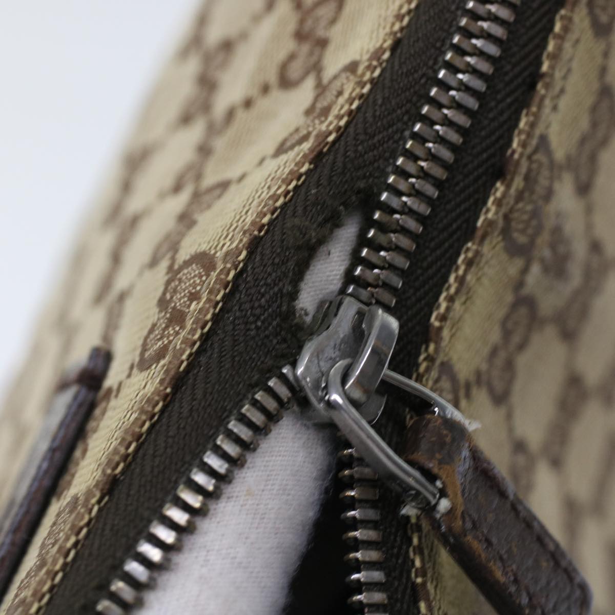 GUCCI GG Canvas Pouch Shoulder Bag 2Set Beige  tb790
