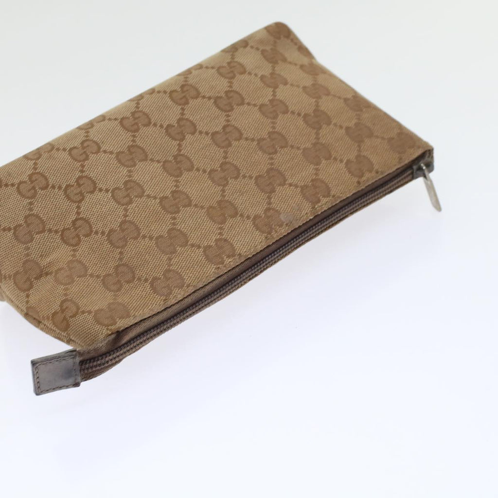 GUCCI GG Canvas Pouch Shoulder Bag 2Set Beige  tb790