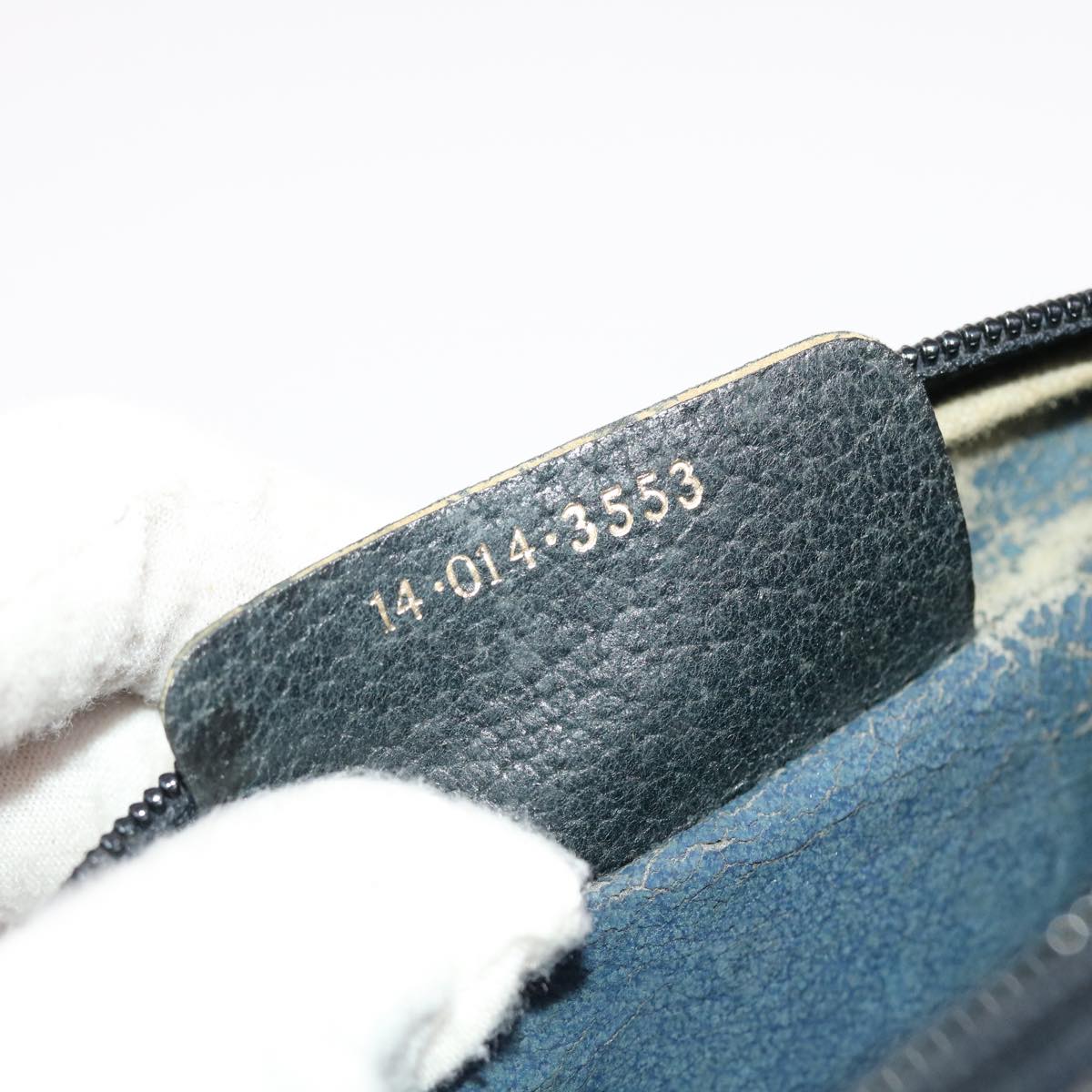 GUCCI GG Canvas Sherry Line Clutch Bag Gray Red Navy 14�E014�E3553  tb799