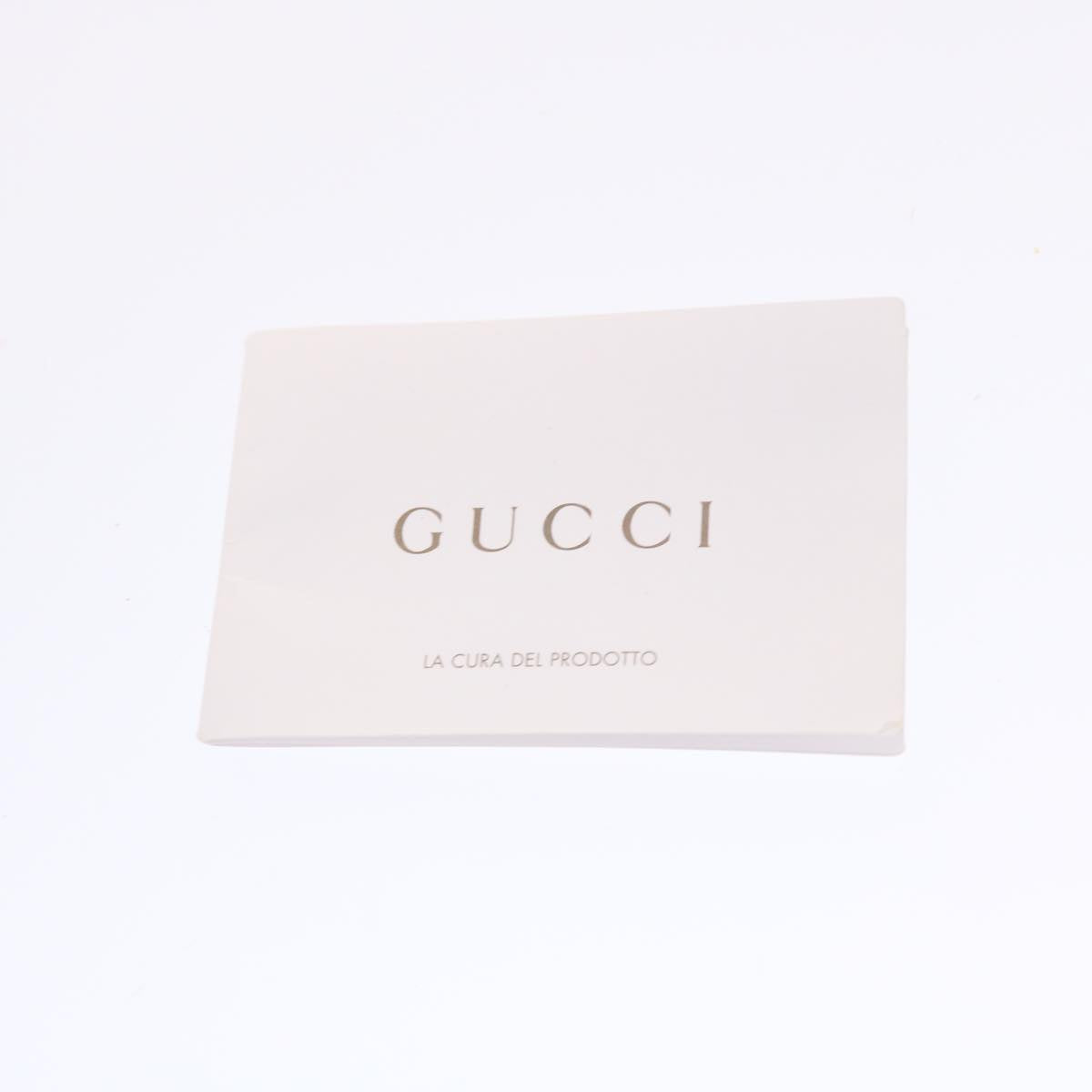 GUCCI Diamante Hand Bag Canvas Leather 2way Brown Beige 247286  tb817