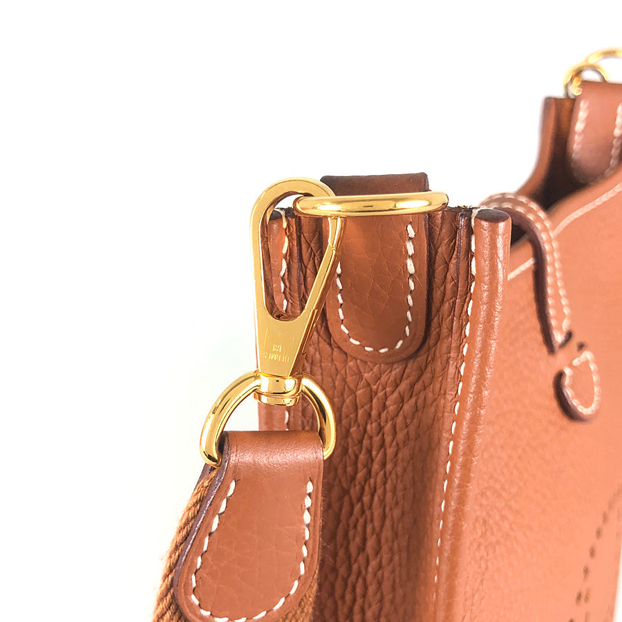 HERMES Y engraved gold hardware made in 2020 Shoulder Bag