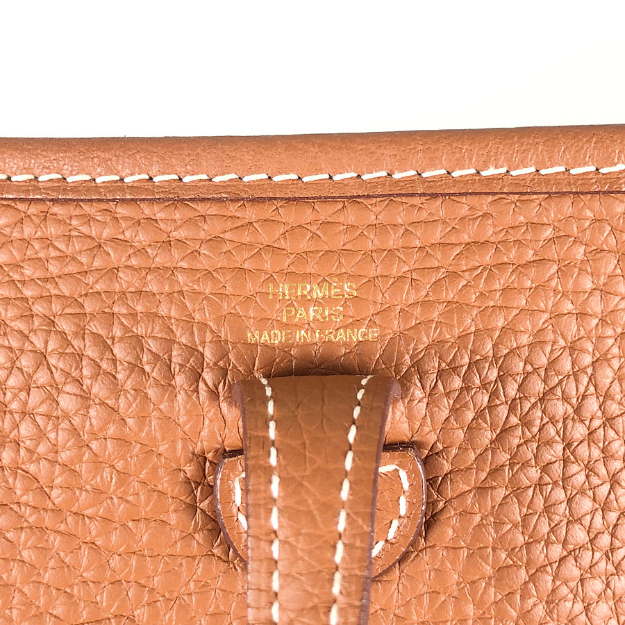HERMES Y engraved gold hardware made in 2020 Shoulder Bag