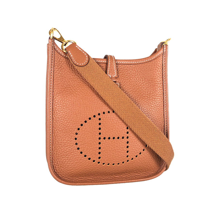 HERMES Y engraved gold hardware made in 2020 Shoulder Bag