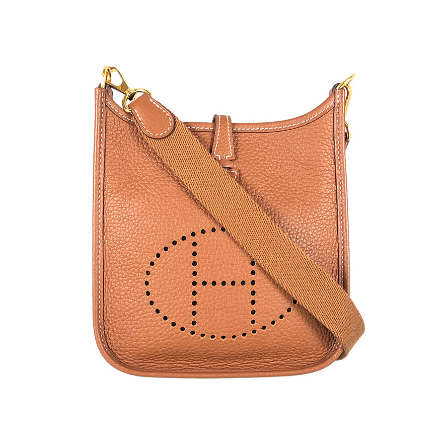 HERMES Y engraved gold hardware made in 2020 Shoulder Bag