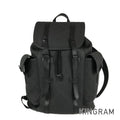 LOUIS VUITTON Monogram Taurillon Clemence Christopher MM Backpack Backpack