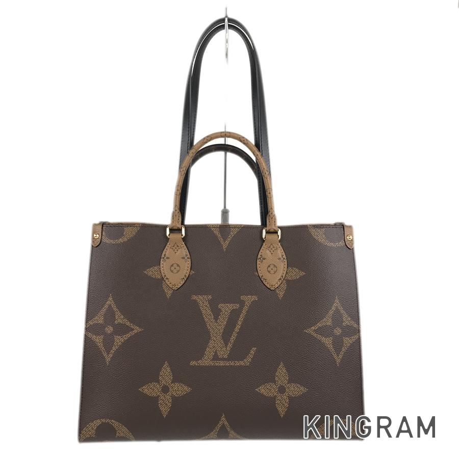 LOUIS VUITTON Monogram Giant Monogram Reverse Giant On The Go MM M45321 Tote bag