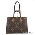 LOUIS VUITTON Monogram Giant Monogram Reverse Giant On The Go MM M45321 Tote bag