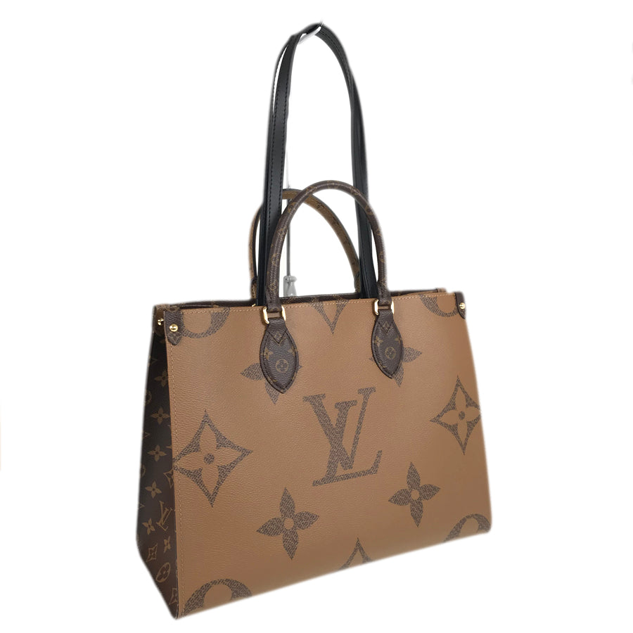 LOUIS VUITTON Monogram Giant Monogram Reverse Giant On The Go MM M45321 Tote bag