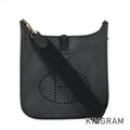HERMES Evelyn 2 PM □I engraved 2012 Gold Hardware Shoulder Bag