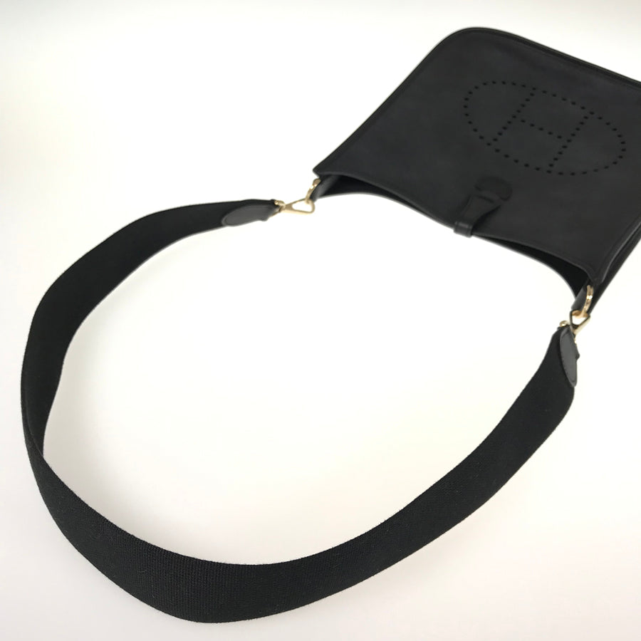 HERMES Evelyn 2 PM □I engraved 2012 Gold Hardware Shoulder Bag