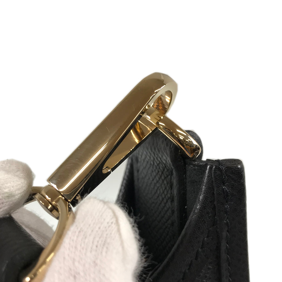 HERMES Evelyn 2 PM □I engraved 2012 Gold Hardware Shoulder Bag