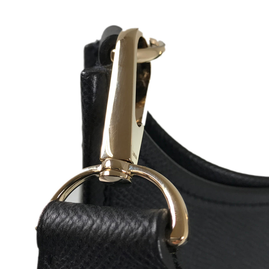 HERMES Evelyn 2 PM □I engraved 2012 Gold Hardware Shoulder Bag