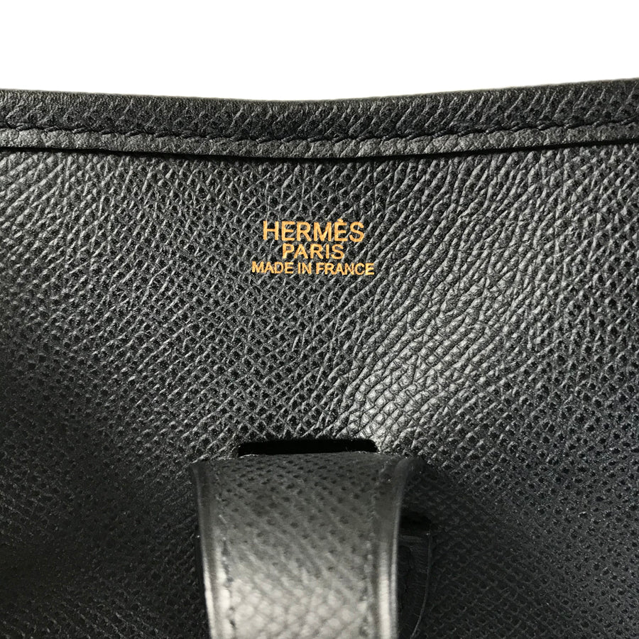 HERMES Evelyn 2 PM □I engraved 2012 Gold Hardware Shoulder Bag