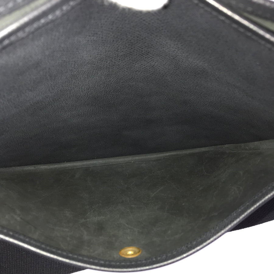 HERMES Evelyn 2 PM □I engraved 2012 Gold Hardware Shoulder Bag