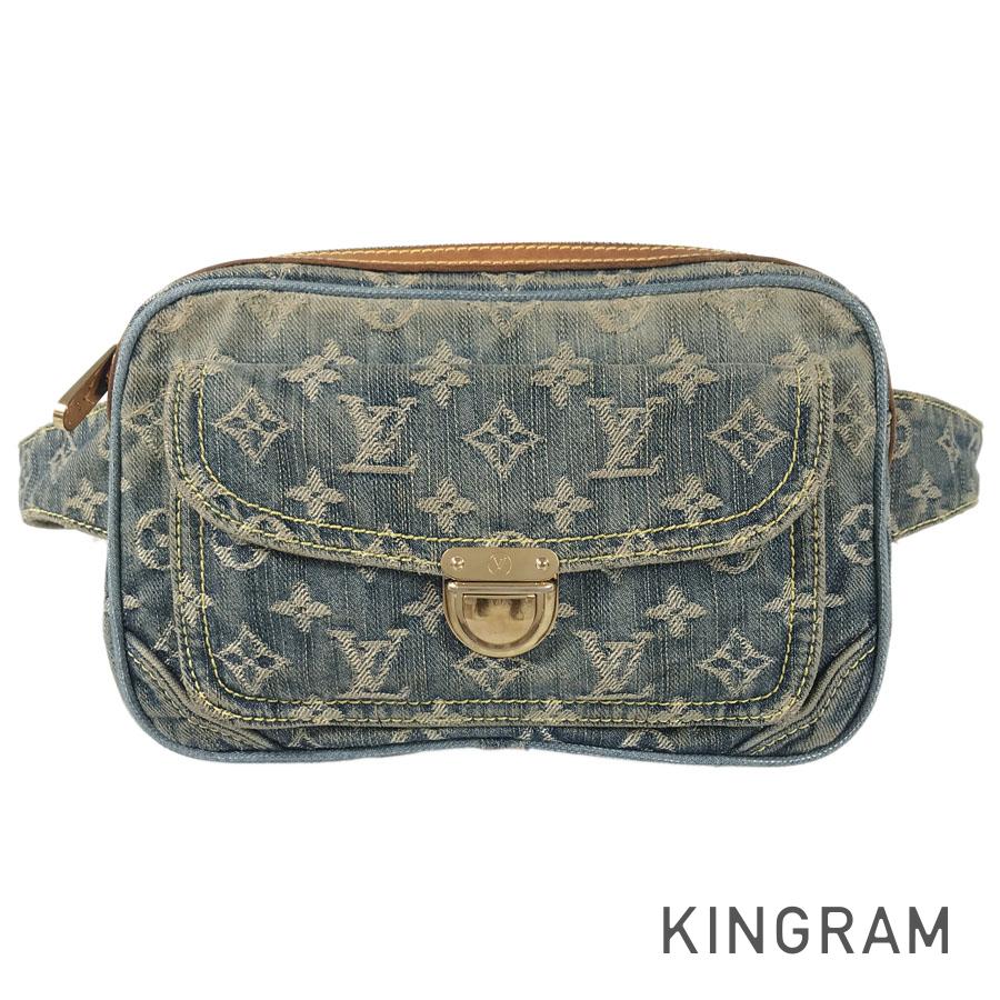 LOUIS VUITTON Monogram Denim Bumbag M95347 Waist pouch