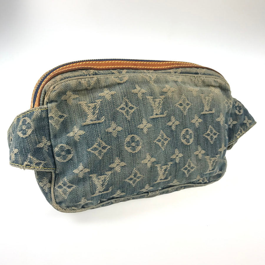LOUIS VUITTON Monogram Denim Bumbag M95347 Waist pouch