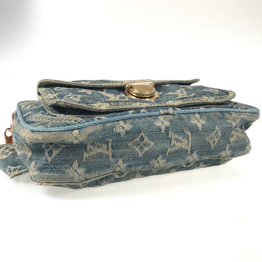 LOUIS VUITTON Monogram Denim Bumbag M95347 Waist pouch