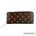LOUIS VUITTON Monogram Portefeuille Clemence M61298 Long wallet Round zipper