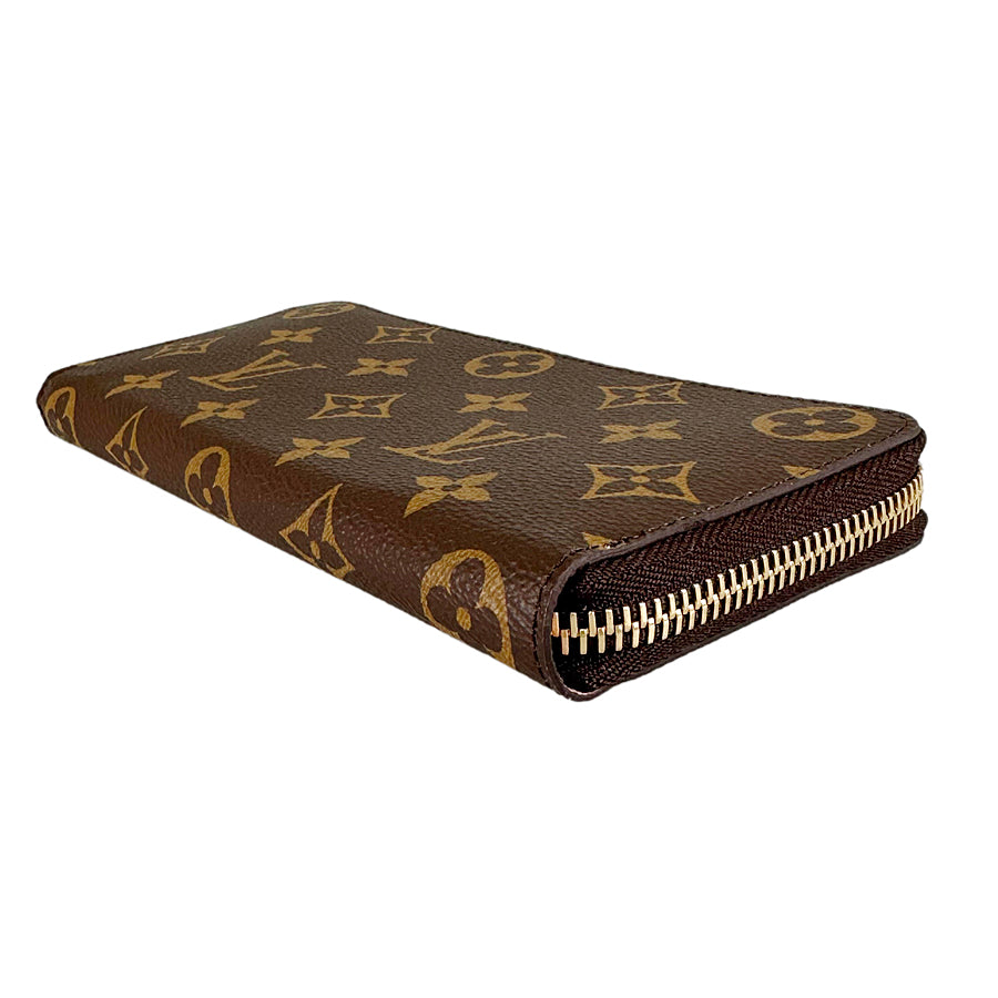 LOUIS VUITTON Monogram Portefeuille Clemence M61298 Long wallet Round zipper